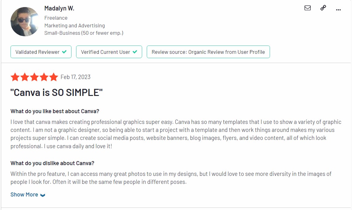 Reviews Canva