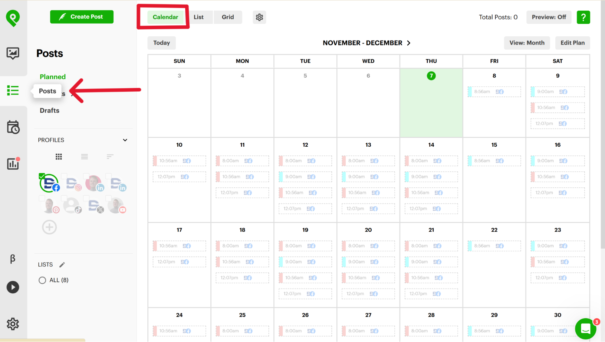 Add curated content to your calendar