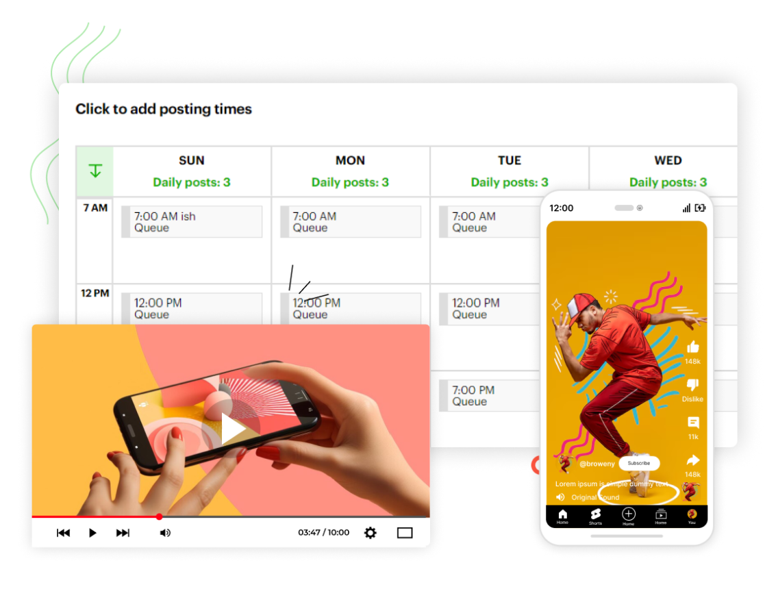 Post_Planner-YouTube_Scheduling-Dashboard-YouTube_Shorts